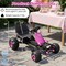 Kids Ride-On Pedal Go Kart with Gear Shifter, Steering and Handbrake